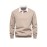 Cotton Blend Retro Color Block Men's Casual Pullover Long Sleeve Lapel Shirt For Spring Fall, Men's Clothing